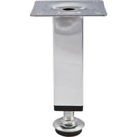 Опора мебельная D-737-3, хром AKS  11050