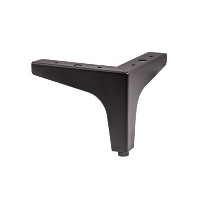 Опора мебельная угловая H100, белая AKS  64751