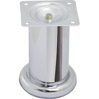 Опора мебельная TB019 (B140) Н60, хром AKS  31582