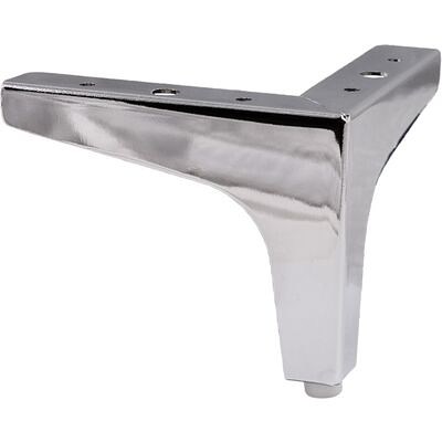 Опора мебельная угловая H100, хром AKS  64750