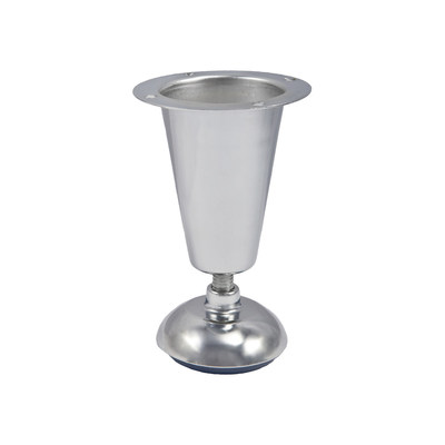 Опора мебельная D-780, хром, мин Н100 AKS  64985