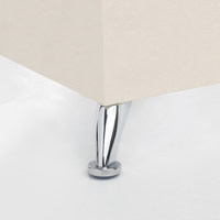 Опора меб. D-712 хром h100 AKS 22644