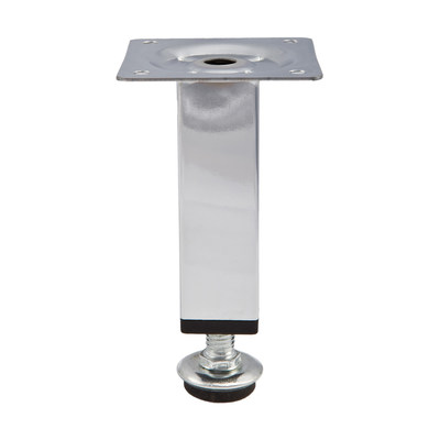 Опора мебельная D-737-3 h100 черный AKS 57402