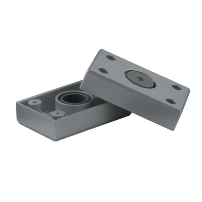 Опора мебельная пластиковая B-01 h20 регулируемая черная AKS 76028