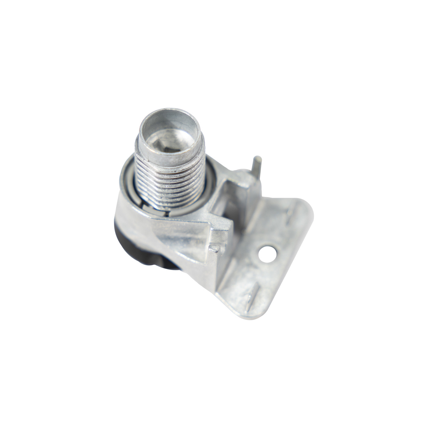 Опора мебельная INTEGRATO G h25 с регул., метал., врезная цинк+черный AKS 79670