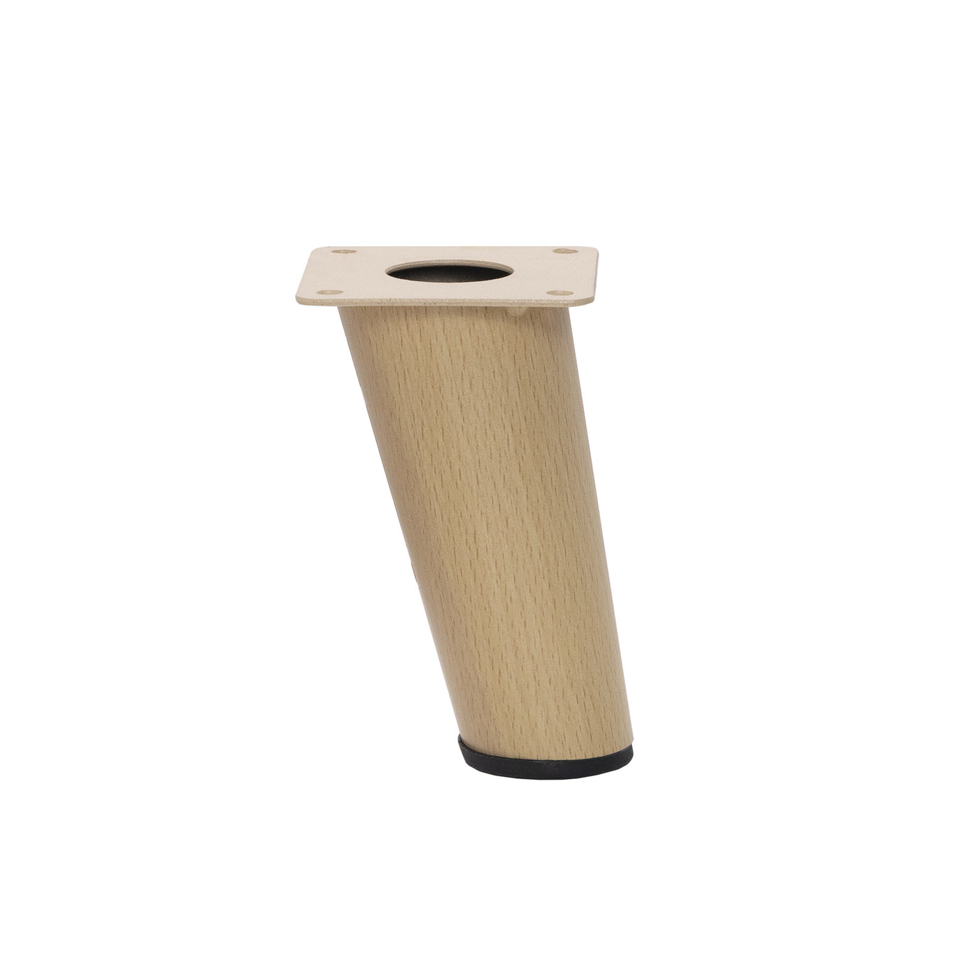 Опора мебельная TOWER h120 наклонная структура дерево AKS 90946