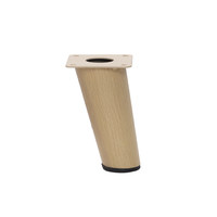 Опора мебельная TOWER h120 наклонная структура дерево AKS 90946