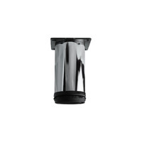 Опора меб. мет. d50 h100 с регул. хром AKS 56856