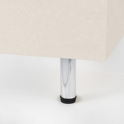 Опора меб. мет. d50 h100 с регул. хром AKS 56856