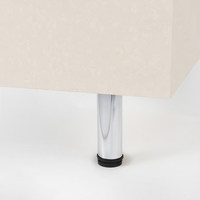 Опора меб. мет. d50 h100 с регул. хром AKS 56856