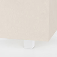 Опора мебельная квадратная DAKP-27 h60, белая AKS 54971