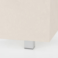 Опора мебельная квадратная DAКP-27,H60, алюминий AKS  22666