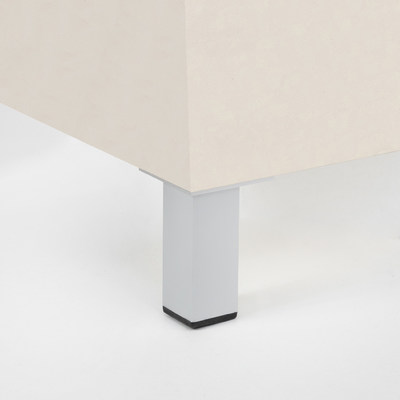 Опора меб. алюм. D-727 h100 мат.хром AKS 22799