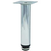 Опора меб. металл. D-150 h150 с регул. хром AKS 22639