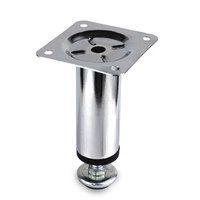 Опора меб.круглая регулир. 30*100 NK001/100/CP ПАРТНЕР (100)