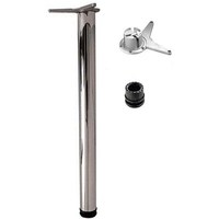 Опора мебельная хром, усы 60*710 AKS