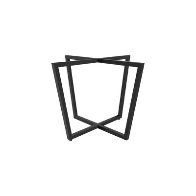 Подстолье mini INGRID-1 h-432 мм черный AKS 81840