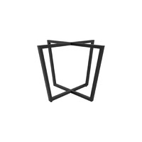 Подстолье mini INGRID-1 h-432 мм черный AKS 81840