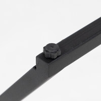 Подстолье mini INGRID-1 h-432 мм черный AKS 81840