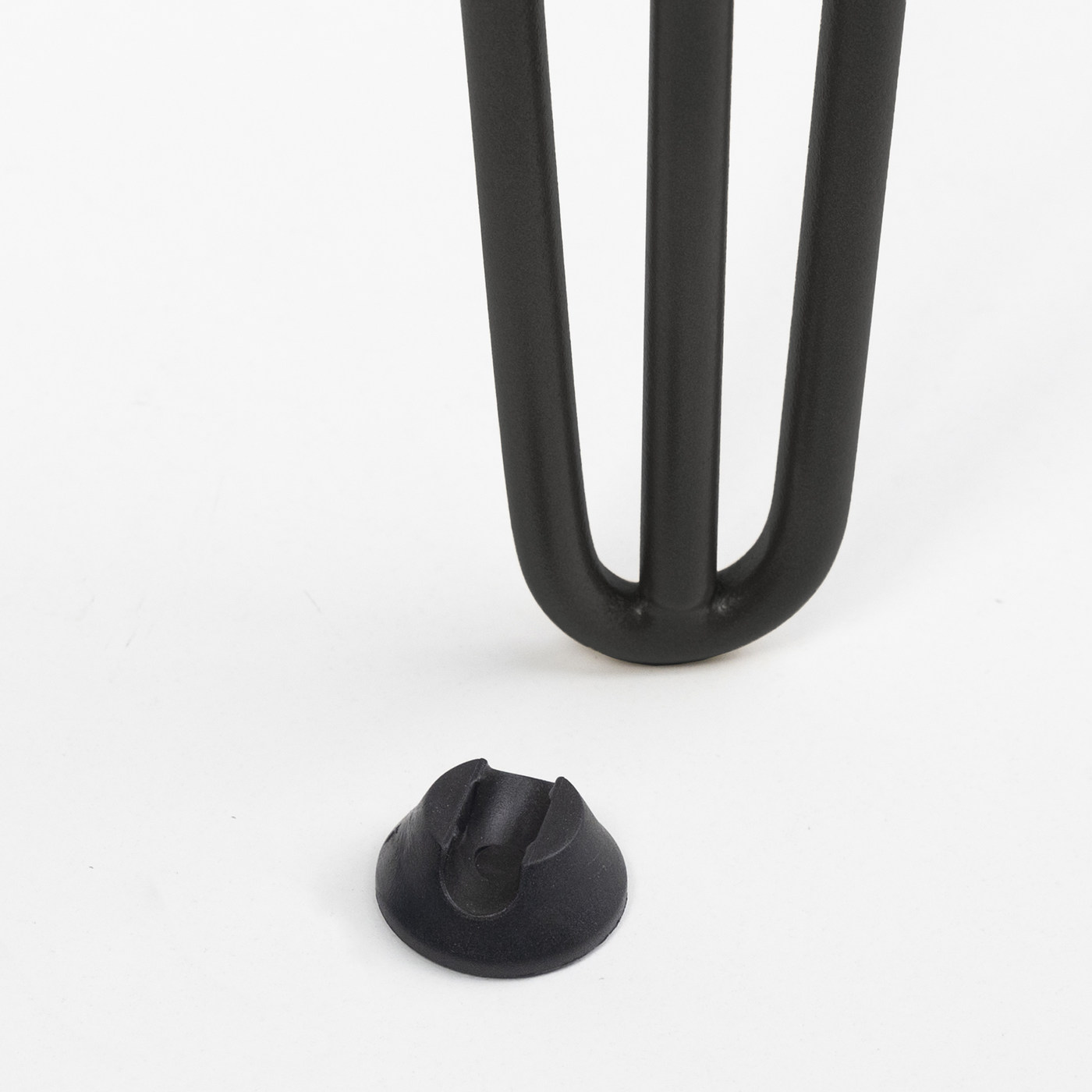 Опора мебельная FLASH h- 710, черный AKS 73289