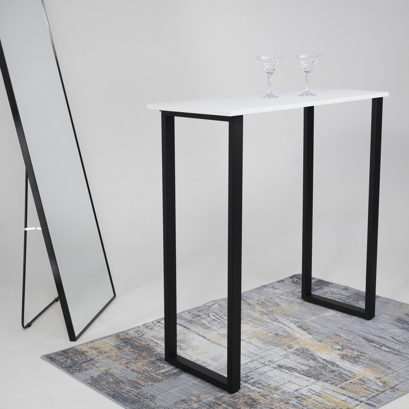 Подстолье THOR 395х1064 черный AKS 80940