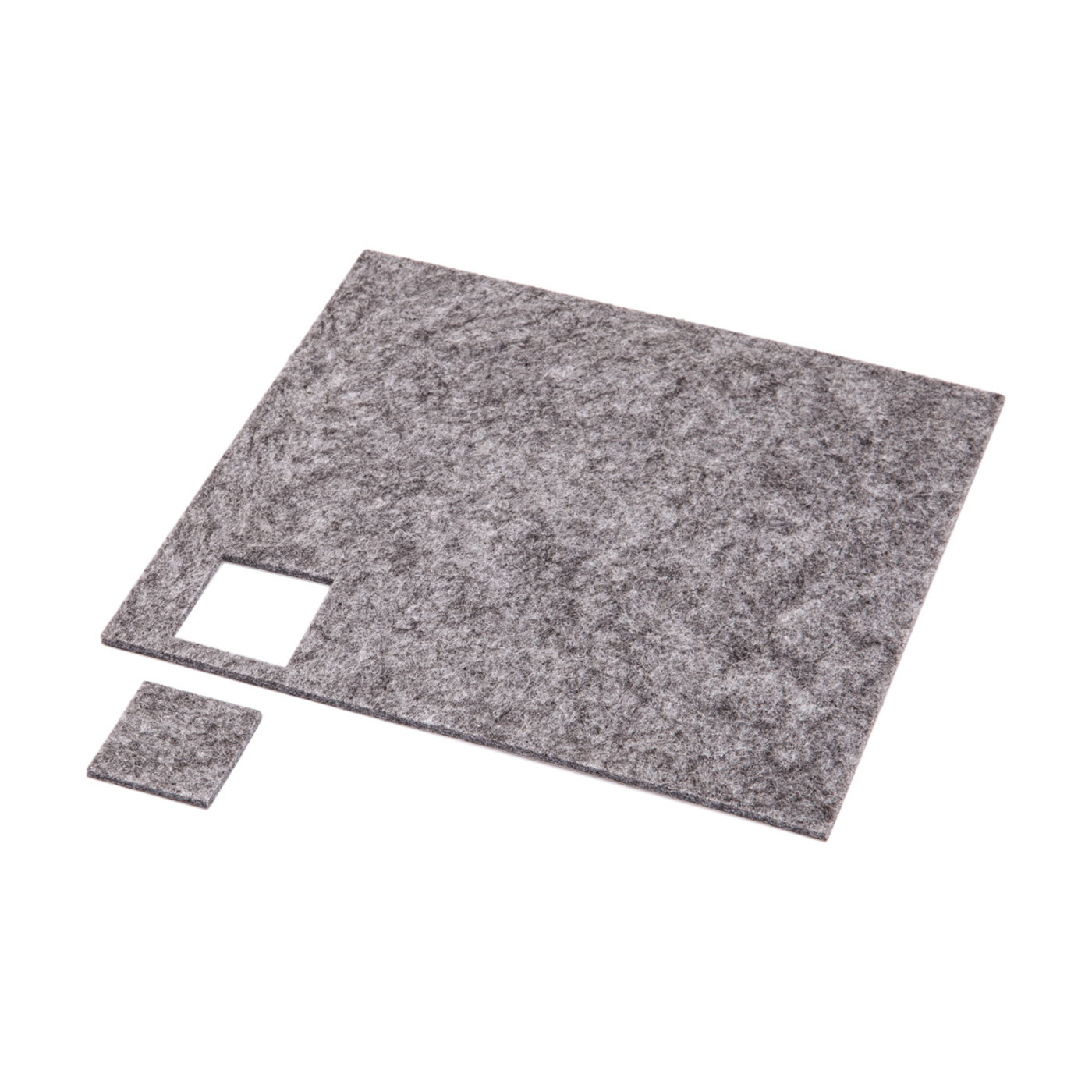 Подкладка самоприлипающая фетровая квадратная 30*30 (1уп1лист25шт) AKS 42031