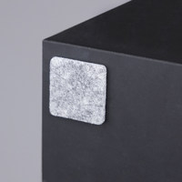 Подкладка самоприлипающая фетровая квадратная 30*30 (1уп1лист25шт) AKS 42031