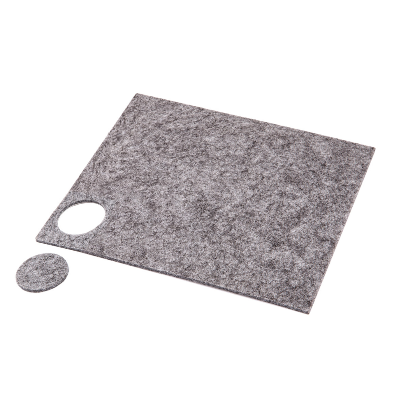 Подкладка самоприлипающая фетровая круглая d25мм (1уп1лист36шт) AKS 42033