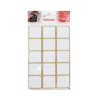 Подкладка самоприлипающая фетровая30*30 (1 лист - 15 шт.) белая AKS 110818