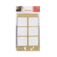 Подкладка самоприлипающая фетровая 40*40 (1лист6 шт) белая AKS 110822