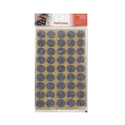 Подкладка самоприлипающая фетровая d15 мм (1 лист - 45 шт.) РП AKS 71889