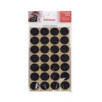 Подкладка самоприлипающая фетровая d20 мм (1 лист - 28 шт.) черная AKS 110812