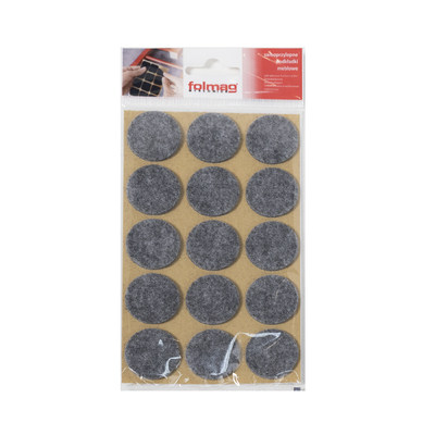 Подкладка самоприлипающая фетровая круглая d30 мм (1 лист - 36 шт.) AKS 93852