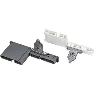 Фасадный крепеж для внутреннего низкого ящика SLIMBOX, графит AKS 64612 (выводят)