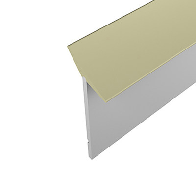 Уплотнительный плинтус Silikorner "ваниль" 4,2 м № 20-10-07