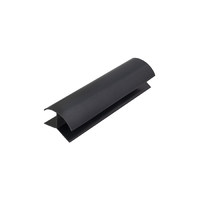 Подпятник с гвоздём одинарный, черный  AKS  82923