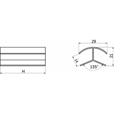 Подпятник с гвоздём одинарный, черный  AKS  82923