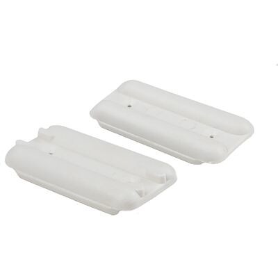 Подпятник пластиковый, белый AKS  61554 (нов.код 122001)