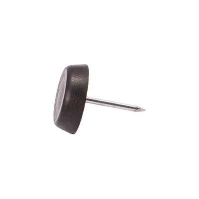 Подпятник с гвоздем, черный (уп100 шт) AKS 51457