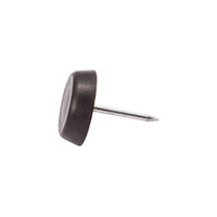 Подпятник с гвоздем, черный (уп100 шт) AKS 57440