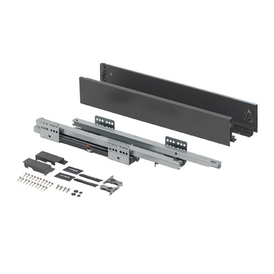 Slimbox Evolution L-400 H84 графит плавн.завр. ДСП16мм AKS117766