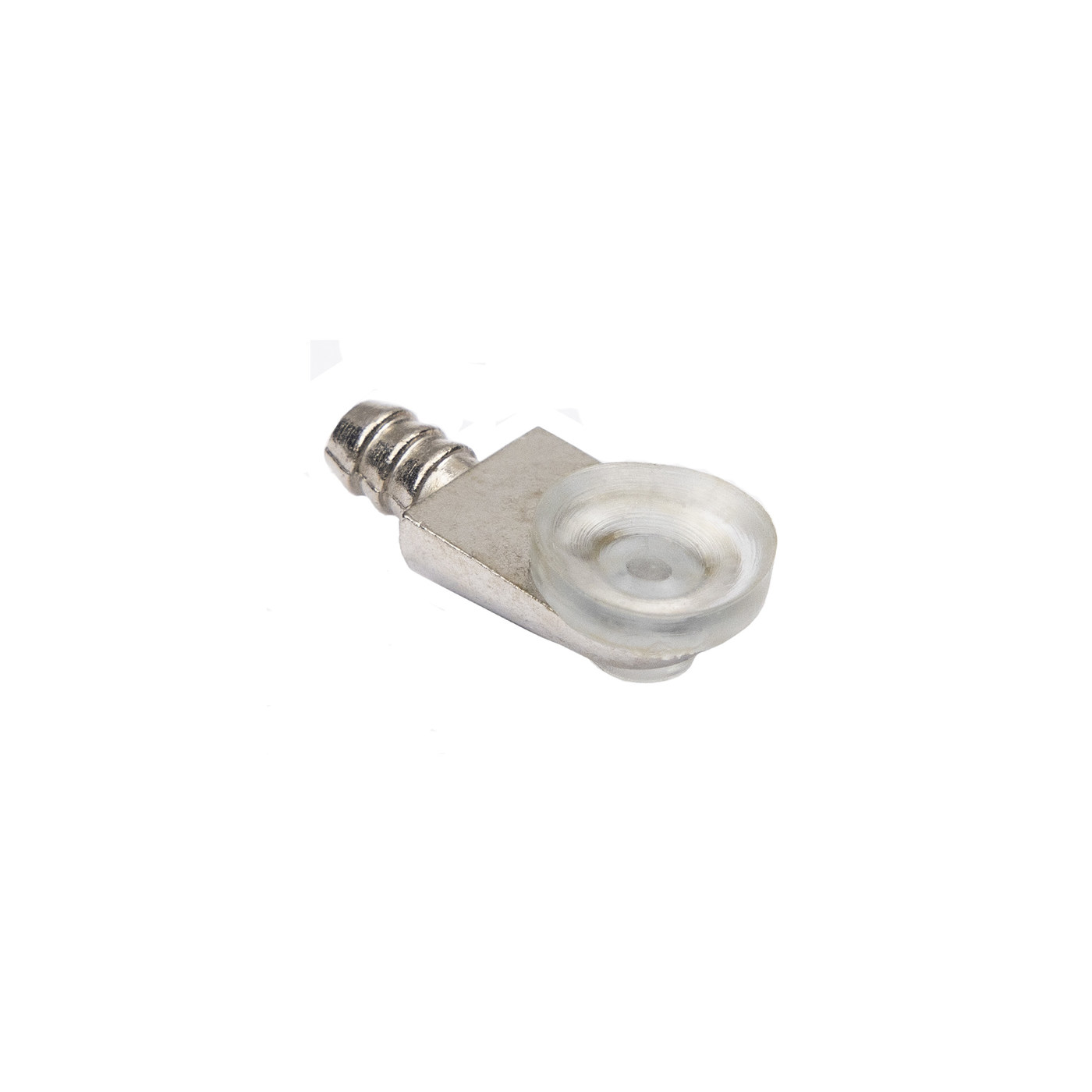 Полкодержатель для стекла мет. L-003B хром (1уп.20шт) AKS 48862