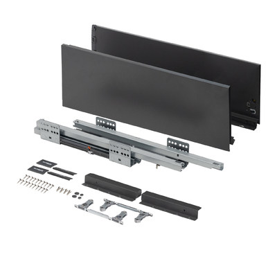 Slimbox Evolution L-450 H167 графит плавн.закр. ДСП16мм AKS 117770