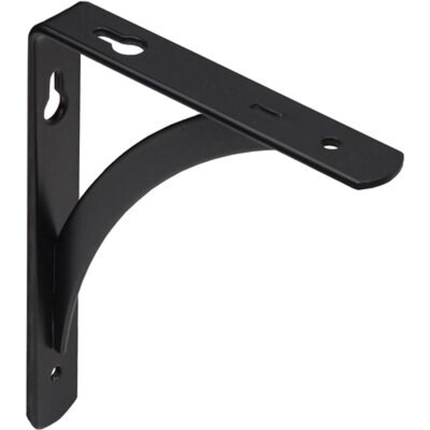 Полкодержатель KOMETA 150*120*20*3, черный AKS  68565