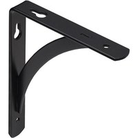 Полкодержатель KOMETA 150*120*20*3, черный AKS  68565