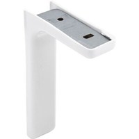 Полкодержатель-регоменсоль L 120мм, белый AKS  23303