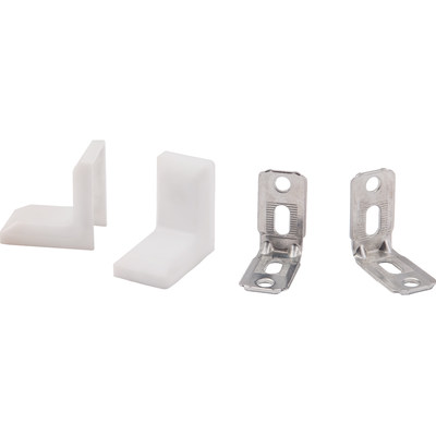 Уголок монтажный с металлической основой, серый (28мм*28мм*18 мм) (упак. 10 шт.) AKS 58309