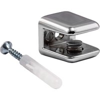 Полкодержатель для стекла 6-8 мм AK 104, хром AKS  64143