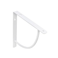 Полкодержатель ORBIT 200*200*20*3, белый AKS  68530