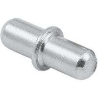 Полкодержатель металлический цилиндр 5*16мм Никель 1/1 МФ